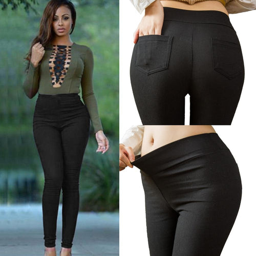 Women Stretchy Skinny Pencil Slim Fit  Denim Jeggings freeshipping - Tyche Ace