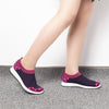 Women Striped Sock Knitted Vulcanized Shoes Causal Flat Shoes freeshipping - Tyche Ace