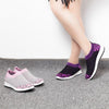 Women Striped Sock Knitted Vulcanized Shoes Causal Flat Shoes freeshipping - Tyche Ace