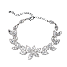 Load image into Gallery viewer, Women Stunning Rhinestone Flower Crystal Bracelets freeshipping - Tyche Ace
