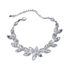 Women Stunning Rhinestone Flower Crystal Bracelets freeshipping - Tyche Ace