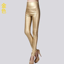 Load image into Gallery viewer, Women Stylish Winter PU Faux Leather Stretchy Skinny Trousers freeshipping - Tyche Ace
