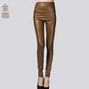 Women Stylish Winter PU Faux Leather Stretchy Skinny Trousers freeshipping - Tyche Ace