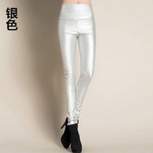 Load image into Gallery viewer, Women Stylish Winter PU Faux Leather Stretchy Skinny Trousers freeshipping - Tyche Ace
