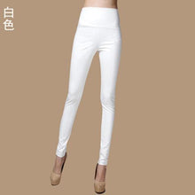 Load image into Gallery viewer, Women Stylish Winter PU Faux Leather Stretchy Skinny Trousers freeshipping - Tyche Ace
