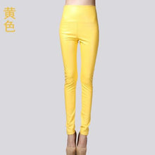 Load image into Gallery viewer, Women Stylish Winter PU Faux Leather Stretchy Skinny Trousers freeshipping - Tyche Ace
