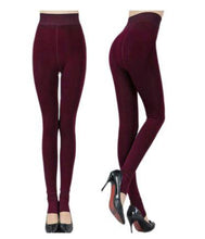 Load image into Gallery viewer, Women Thick Warm High Waist Velvet  Leggings freeshipping - Tyche Ace
