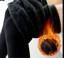 Load image into Gallery viewer, Women Thick Warm High Waist Velvet  Leggings freeshipping - Tyche Ace
