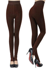 Load image into Gallery viewer, Women Thick Warm High Waist Velvet  Leggings freeshipping - Tyche Ace
