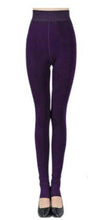 Load image into Gallery viewer, Women Thick Warm High Waist Velvet  Leggings freeshipping - Tyche Ace
