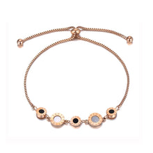 Load image into Gallery viewer, Women Titanium Stainless Steel Shell Chain Bracelets freeshipping - Tyche Ace

