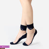 Women Transparent Lace Ruffle Soft  Sheer Silk Elastic Mesh Frill Trim Socks freeshipping - Tyche Ace