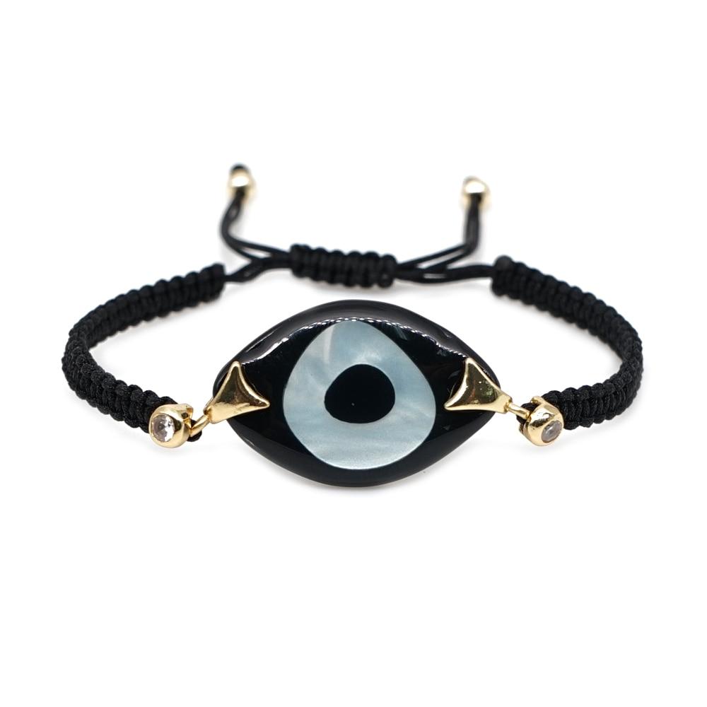 Women Turkish Evil Eye Bohemian Handmade Friendship Braided Rope Bracelets freeshipping - Tyche Ace