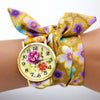 Women Unique New Design Floral Fabric Wrist Watches freeshipping - Tyche Ace