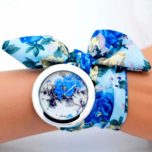 Load image into Gallery viewer, Women Unique New Design Floral Fabric Wrist Watches freeshipping - Tyche Ace
