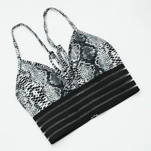 Load image into Gallery viewer, Women V Neck Push Up Breathable Seamless Backless Workout Fitness Bra freeshipping - Tyche Ace
