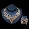Women Vintage Crystal Necklaces Earring Sets freeshipping - Tyche Ace