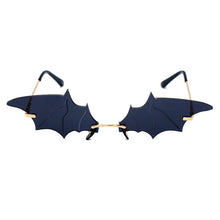 Load image into Gallery viewer, Women Vintage Style Rimless Wave Bat Shaped Design Driving Sunglasses freeshipping - Tyche Ace
