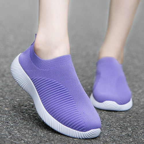 Women Vulcanized Slip On Flats Loafers Plus freeshipping - Tyche Ace