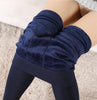 Women Warm Casual Knitted Velvet Elastic Skinny Leggings freeshipping - Tyche Ace