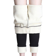 Load image into Gallery viewer, Women Winter Warm Casual High Waist Patchwork Super Stretch Velvet Leggings freeshipping - Tyche Ace
