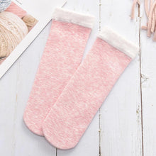 Load image into Gallery viewer, Women Winter Warm Cotton Plus Velvet Breathable Sweat-Absorbing Socks freeshipping - Tyche Ace
